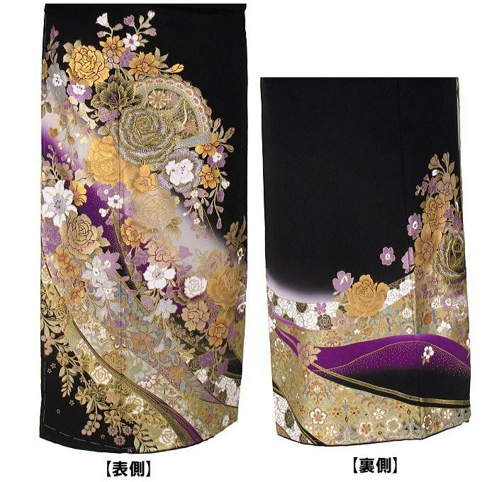 YUMI KATSURA（ユミカツラ） 桂由美 高貴な色 黒留袖レンタル 1243