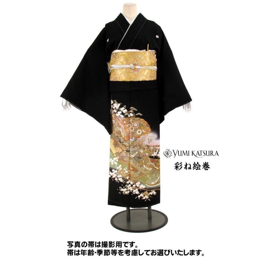 YUMI KATSURA（ユミカツラ） 桂由美/彩ね絵巻 黒留袖レンタル 460番