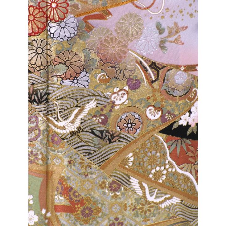YUMI KATSURA（ユミカツラ） 桂由美/彩ね絵巻 黒留袖レンタル 460番