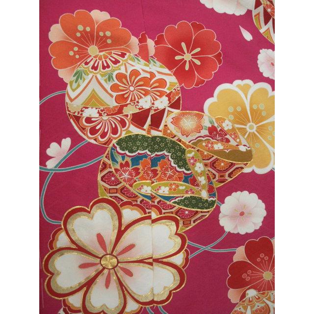 未仕立て 0493 正絹京友禅振袖 手毬・ぽっくり : きもの 遊着苑 - 通販