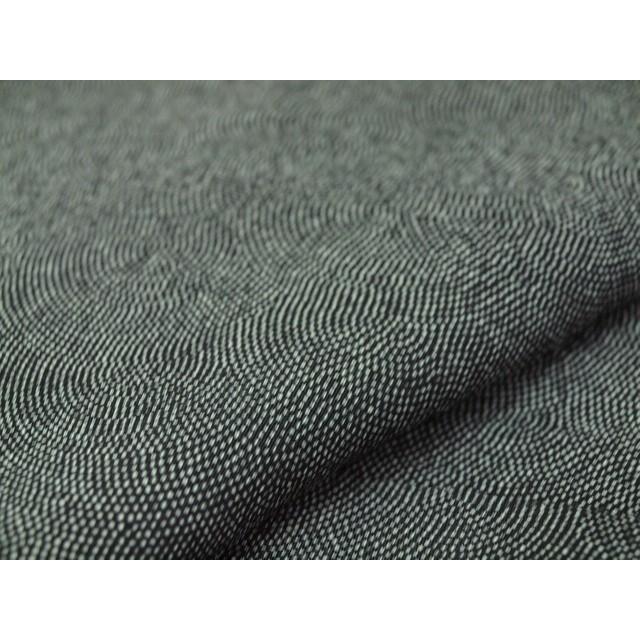 TORAY（東レ） 東レシルック江戸小紋 袷 0613 黒鮫小紋 お仕立て上がり