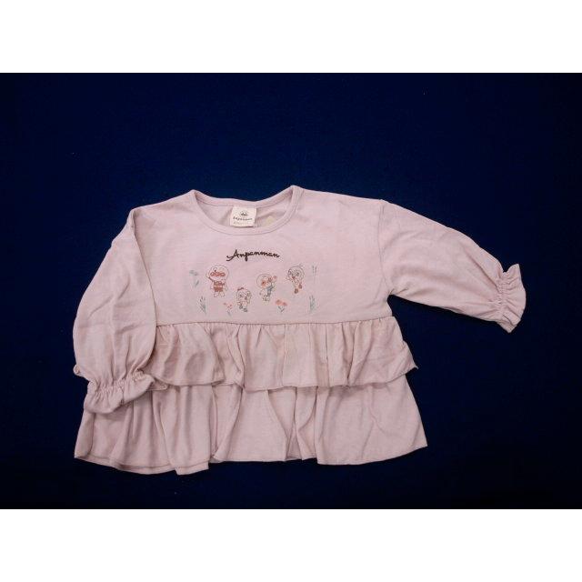 新品 FA3483-80 アンパンマン 長袖Tシャツ ピンク レターパック発送 