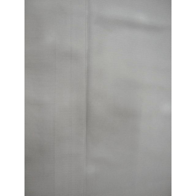 小紋 夏　絽　蛍ぼかし（裄長ロング）淡グレイ色 小紋 夏 絽 蛍ぼかし（裄長ロング）淡グレイ色 小紋 夏 絽 蛍