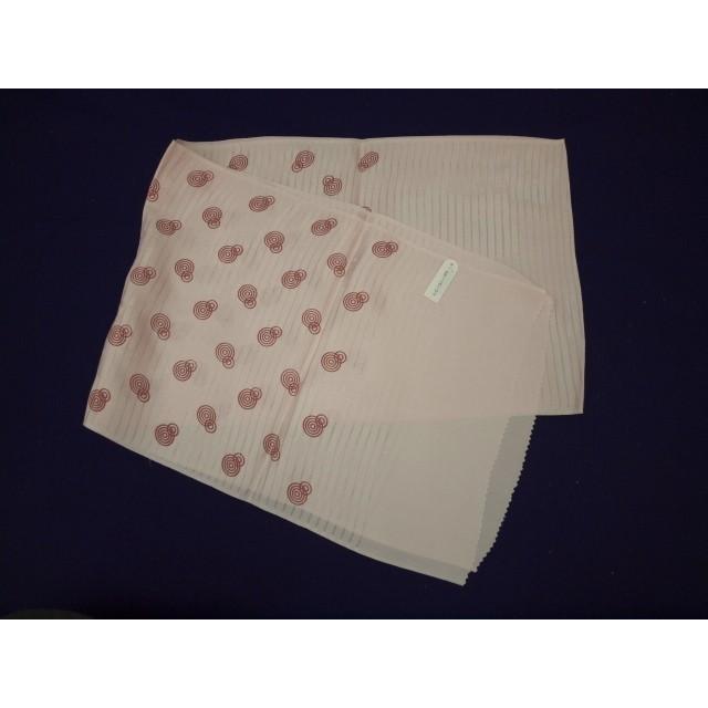 人気を誇る 夏用 正絹絽帯揚 239 レターパックで発送 新発売の 代引き不可 薄ピンク系
