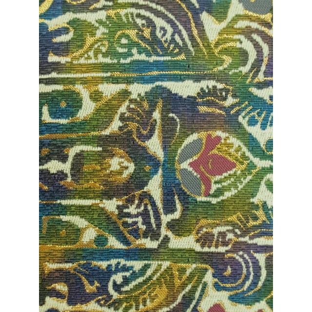 大幅値下 0926 御仕立て付き 『岡文織物』謹製 正絹特選西陣袋帯