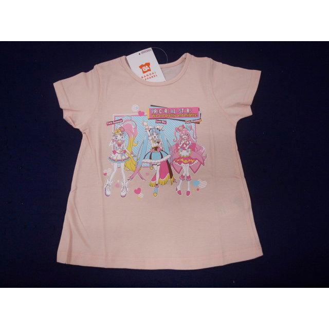 新品 SG8803-100 プリキュアオールスターズ 半袖Tシャツ サーモン  