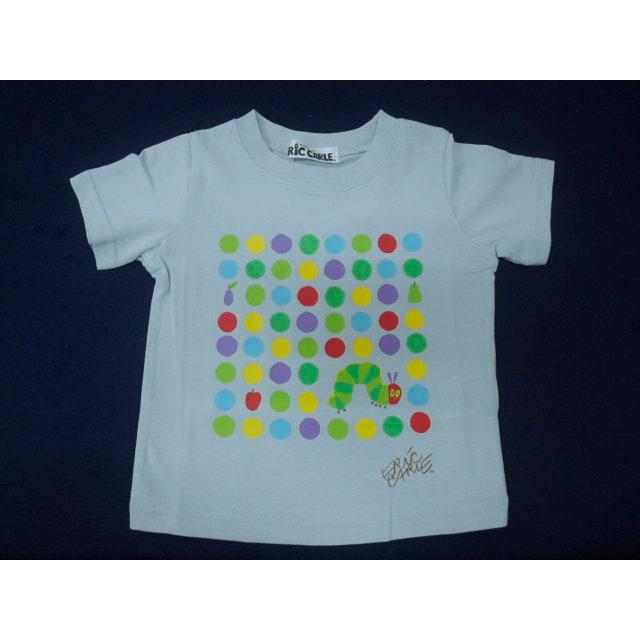 新品 SH3161S-95 はらぺこあおむ 半袖Tシャツ サックス レターパック