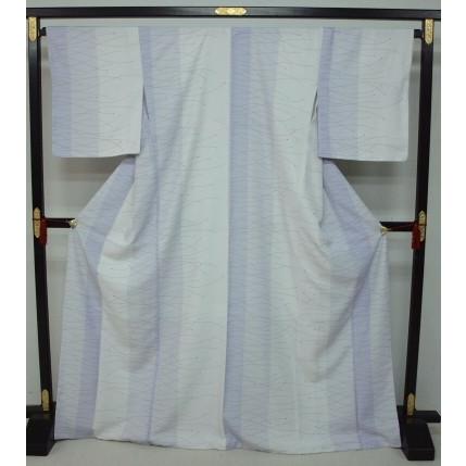 TORAY（東レ） 東レシルック小紋 袷0834 藤色ぼかし＜お仕立て上がり