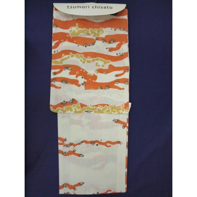 TSUMORI CHISATO（ツモリチサト） 再々大幅値下げ！ 0581 浴衣 白地