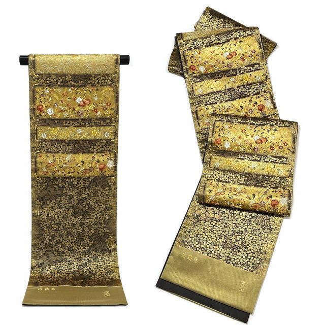 袋帯 正絹 加納幸 フォーマル 西陣 仕立て希望の方 仕立て無料です