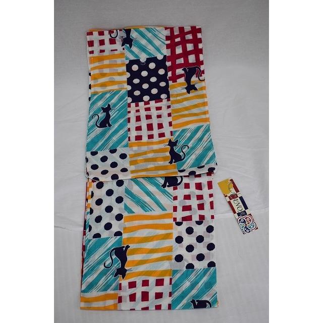 ゆかたん。 utatane｜utatane 浴衣3点セット きなりにえんじとからしの花輪