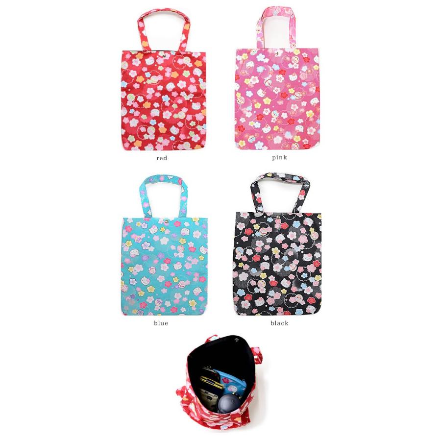 kimono cafe（キモノカフェ） ハローキティ レッスンバッグ トート