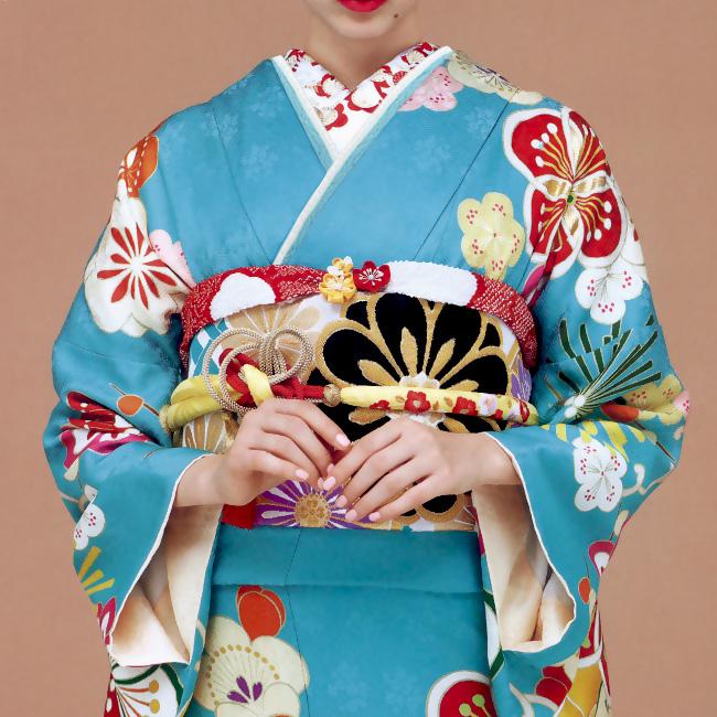 kimono cafe（キモノカフェ） 訳あり大特価 振袖用 重ね衿 シンプル