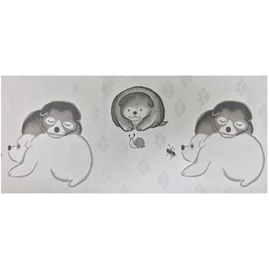 美品】袋帯犬とカタツムリ