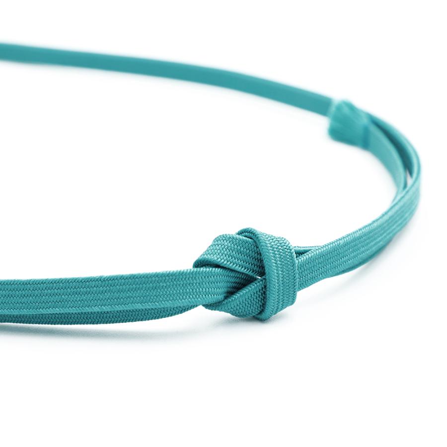 帯締め 三分紐 角朝組 水色 青緑 納戸色 ターコイズブルー クラフト