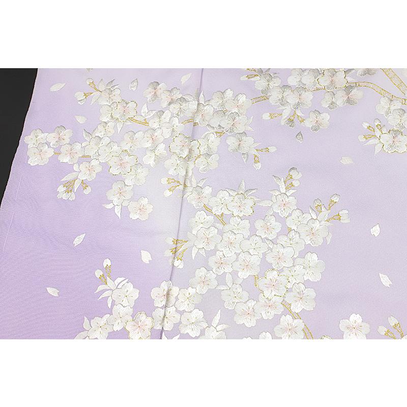 【新品】反物　高級三眠蚕糸　小紋　パープル 新品】反物 高級三眠蚕糸 小紋 パープル 【公式通販】