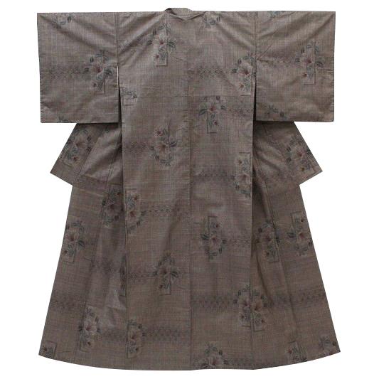 中古 本場 大島紬 着物 リサイクル カジュアル 正絹 泥大島 7 中古 本場 大島紬 着物 リサイクル カジュアル 正絹 泥大島 7