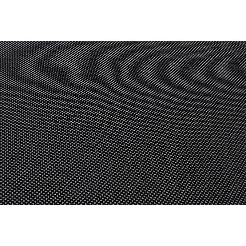 江戸小紋 小紋 伊勢型写し 角通し 正絹 黒地 ダークグレー グレー 重要  