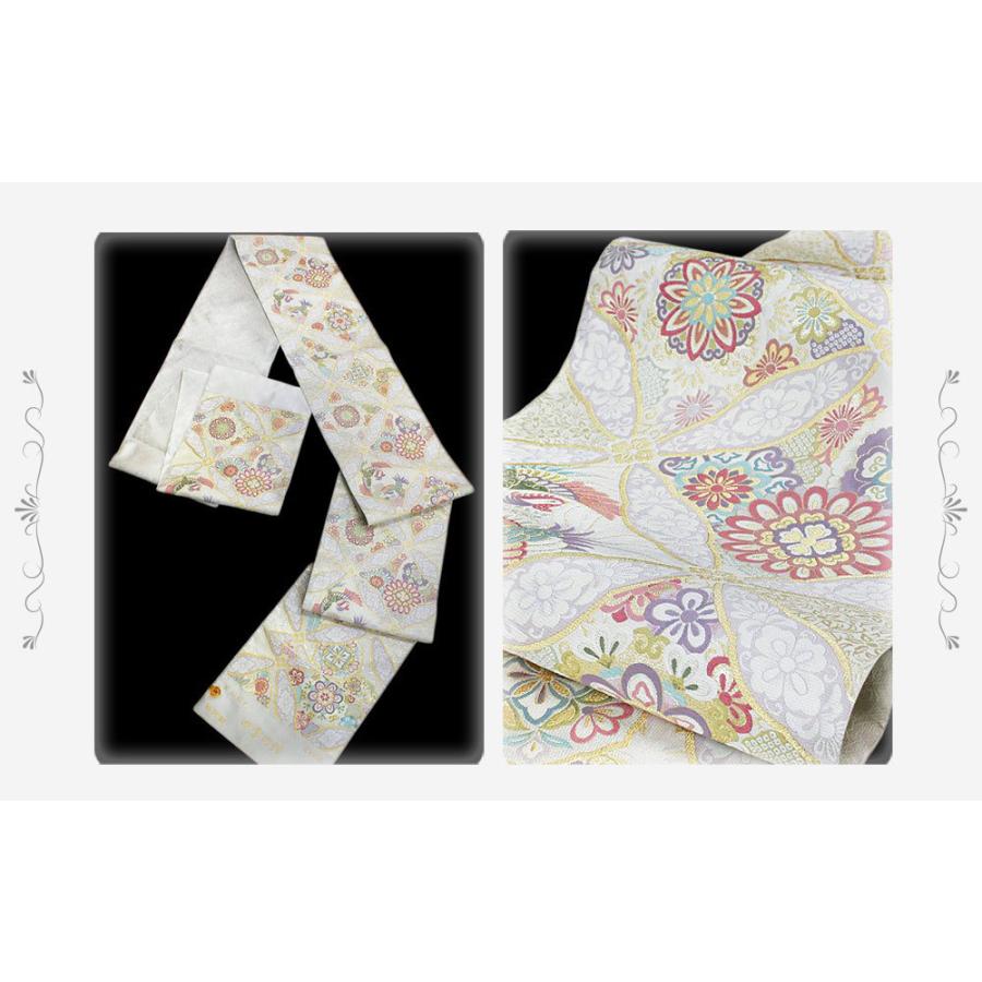 新品 未仕立て 西陣織 となみ織物 袋帯 お仕立て代込み 豪華 金糸 訪問着