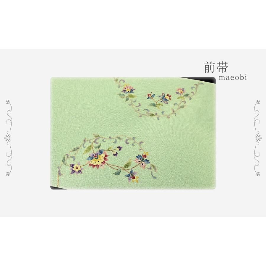 送料無料 名古屋帯 岡重 九寸 薄若竹色地 グリーン 緑 黄緑 花唐草 更紗 模様 金 金彩加工 正絹 浜ちりめん 岡重謹製 国産生糸100 老舗 岡重 新品 未仕立て No 7 0007 7 0007 六華ricca 通販 Yahoo ショッピング 日本最大級 Etechnologies Shop