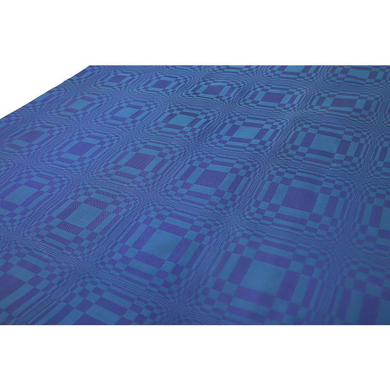 中古 座布団カバー 5枚セット 人間国宝 甲田綏郎 精好仙台平織元 新古