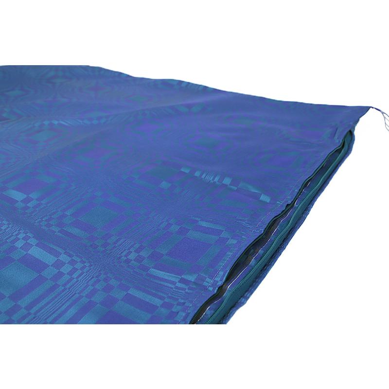 中古 座布団カバー 5枚セット 人間国宝 甲田綏郎 精好仙台平織元 新古