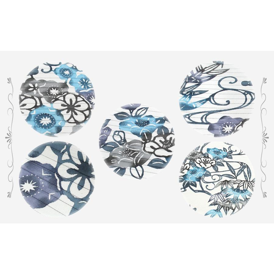 名古屋帯 江戸紅型 夏物 白地 カジュアル 椿 梅 笹 紅型染 塩瀬 五泉  