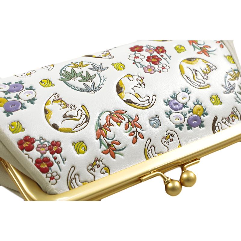 浅草文庫 親子がま口　牛革 日本製　ふくろう 浅草文庫 親子 がま口 ミニ 財布 フクロウ ふくろう 柄 | すべて