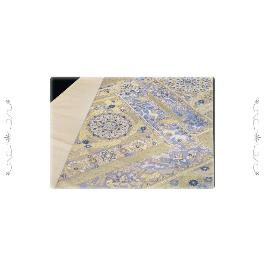 袋帯 西陣 橋本清織物 新品 正絹 唐織 金糸 華文 壱阡八百口織 袋帯 西陣 橋本清織物 新品 正絹 唐織 金糸 華文 壱阡八百口織
