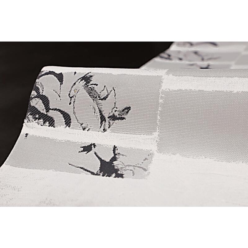 袋帯 西陣織 丸勇 若沖屏風絵図 伊藤若沖 正絹 唐織 白地 金 花 鳥 草  