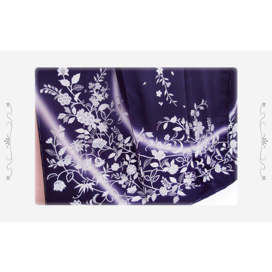 訪問着 仮絵羽 未仕立て 反物 正絹 豪華 手刺繍 桜唐花 フォーマル 