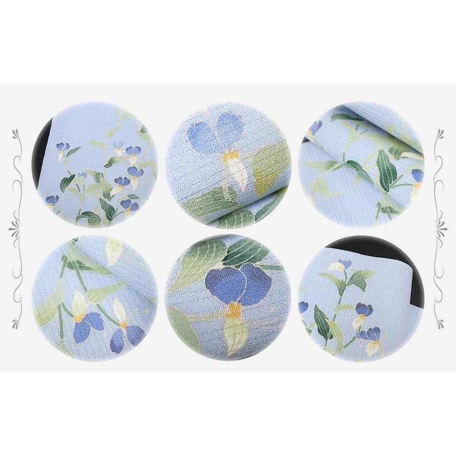 名古屋帯 夏物 カジュアル 十日町友禅 秀美 未仕立て 正絹 絽塩瀬 染帯