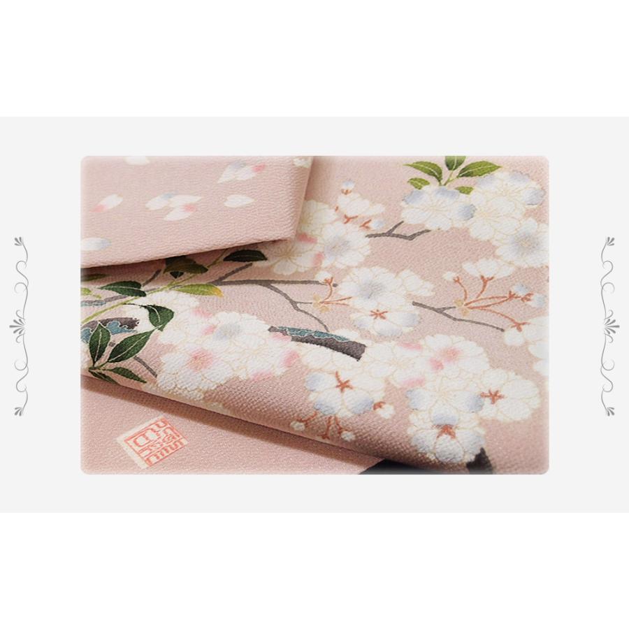 新品未使用 正絹 六通袋帯 西陣織 【華紋 縞】 No.1692（名古屋帯 未 