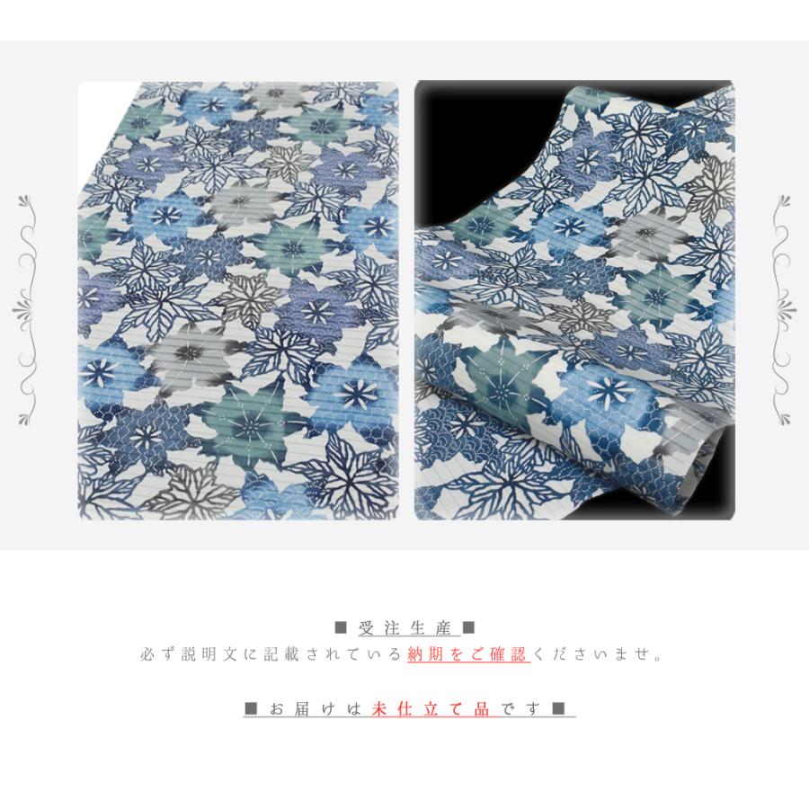 正絹　夏絽名古屋帯(鉄線柄) 夏物 紅型染 名古屋帯 絽 白地 カジュアル 鉄線 花柄 五泉 塩瀬 江戸