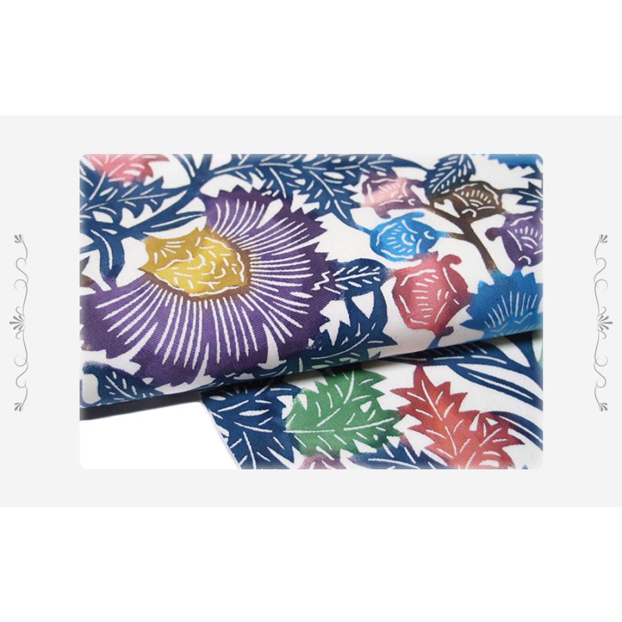 栗山紅型　名古屋帯 Amazon | 栗山吉三郎 名古屋帯 栗山紅型 夏物 和染紅型 紅型染 渋