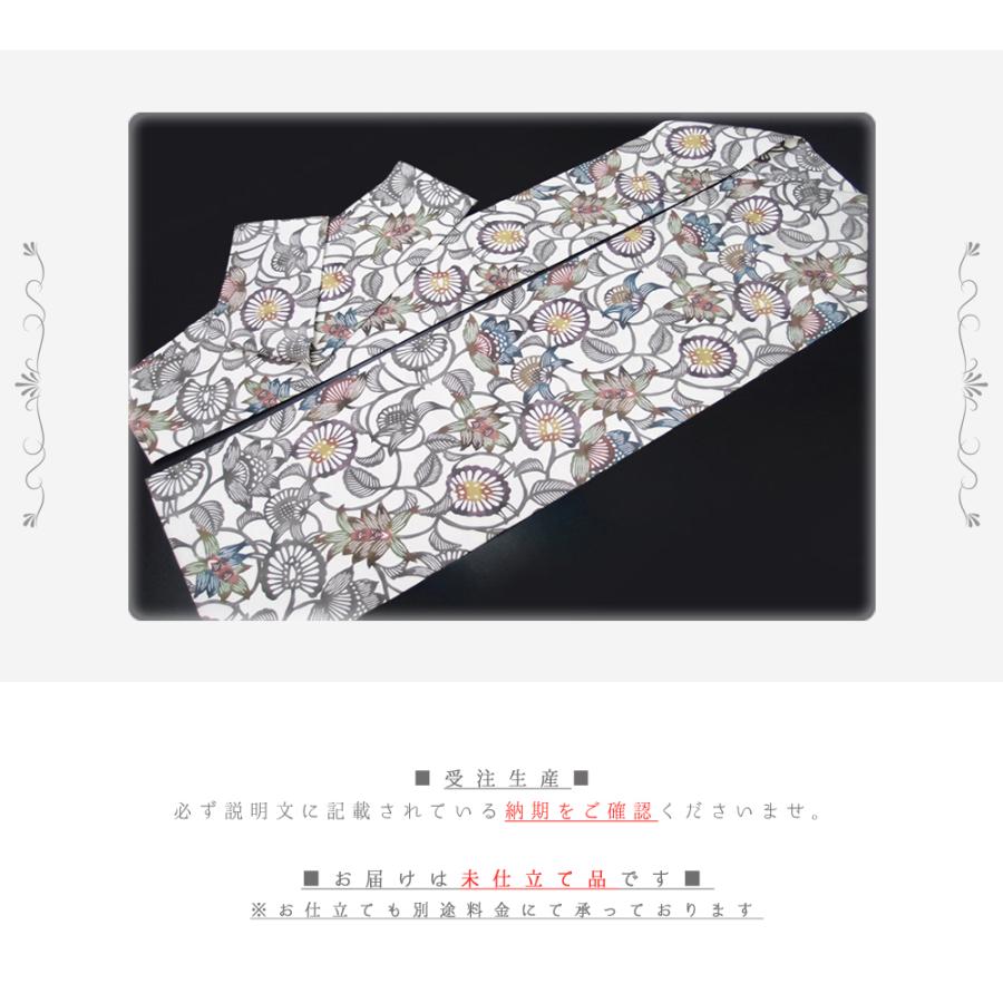 名古屋帯 江戸紅型 紅型染 和染紅型 駒塩瀬 五泉 白地 グレー 紫 臙脂 