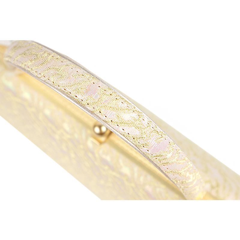 草履バッグセット ローブデコルテ ３Ｌサイズ 草履バッグ 訪問着 留袖 草履 和装バッグ 手提げバッグ 金 ゴールド シャンパンゴ No.88-2632 | ブランド登録なし | 08