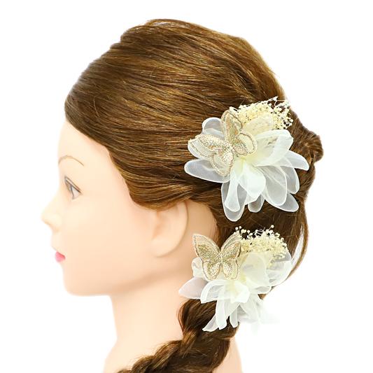 髪飾り 成人式 花 振袖 前撮り 袴 2点セット カスミソウ かすみ草 ベージュ 白 オフホワ 和装 着物 髪型 ヘアスタイル ヘアアレンジ ドライフラワー No 9 49 9 49 六華ricca 通販 Yahoo ショッピング