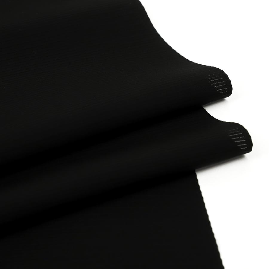 喪服 喪服着物 黒紋付 夏物 黒地 絽 正絹 未仕立て 反物 紫根染 バイオ 