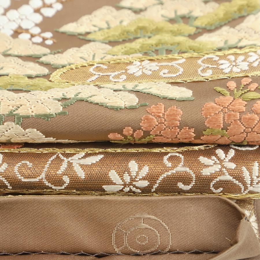 専用です。河合美術織物袋帯 西陣河合美術織物 袋帯（七宝繋ぎ花菱文）