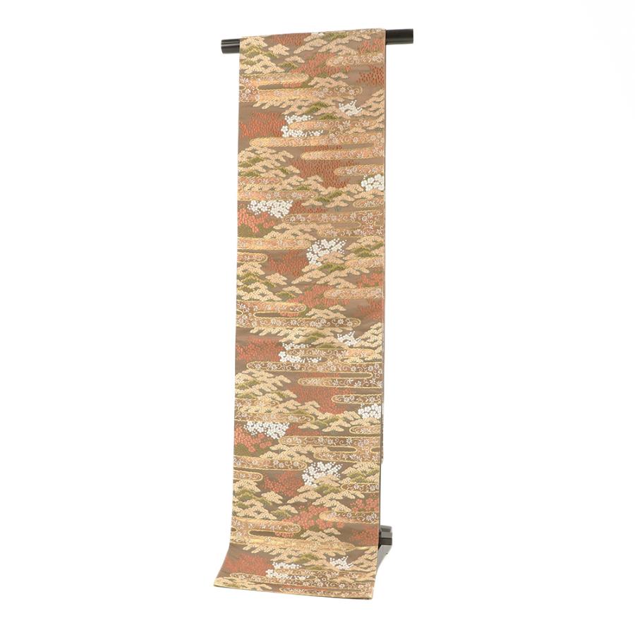 高級 袋帯 全通袋帯 納経組 洒落帯 茶会 着物 453cm 正絹 美術工芸 高級 袋帯 全通袋帯 納経組 洒落帯 茶会 着物 453cm 正絹 美術工芸