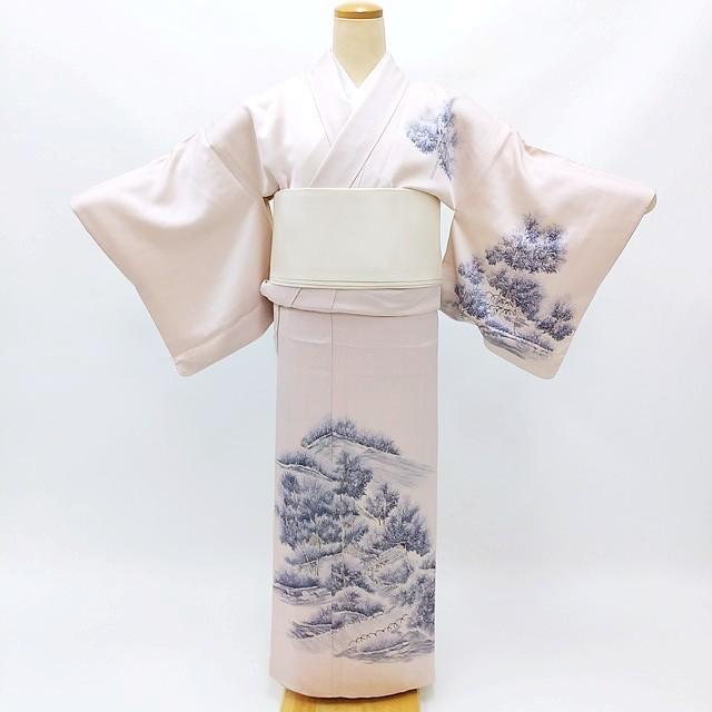訪問着 中古 321 身長158cm前後 附下 付下げ リサイクル 貸衣装 