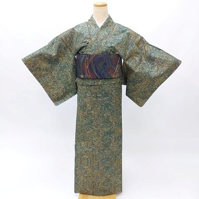 リサイクル着物 大島紬・名古屋帯セット 634 中古 リサイクル 