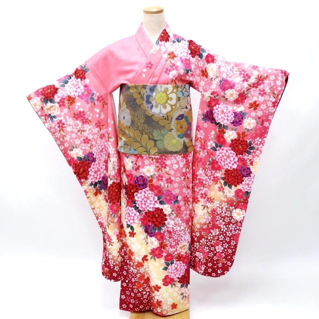振袖・袋帯セット 83 身長162cm前後 未使用品 新品 長期保管品 