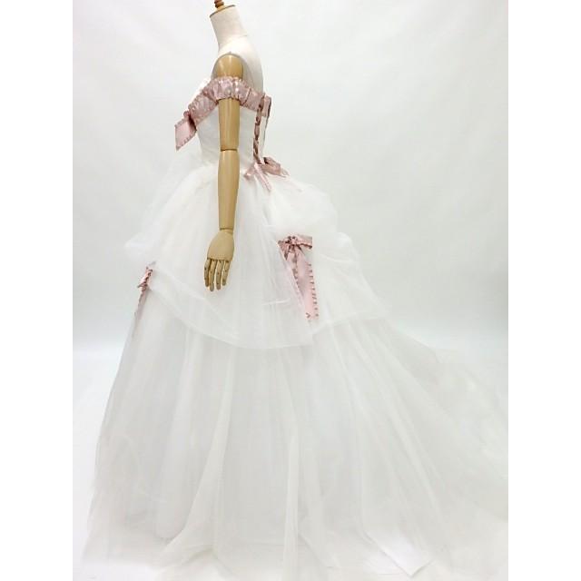ウェディングドレス３４２３ プリンセスライン ７ １１号 レンタル処分品 貸衣装処分品 中古 リサイクル 結婚式 フォトウェディング 記念撮影 8001 きもの道楽yahoo 店 通販 Yahoo ショッピング