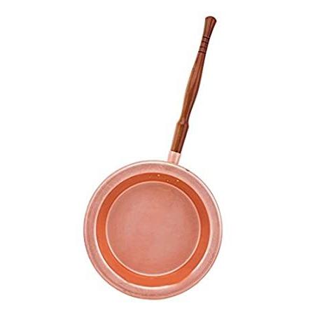 送料無料Basin copper saucepan for cooking jam 4.5 litres