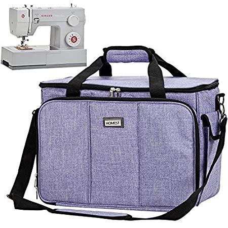 送料無料HOMEST Sewing Machine Carrying Case with Multiple Storage Pockets, Universa