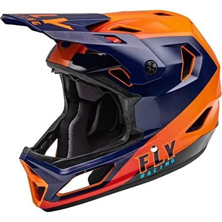 送料無料Fly Racing Youth Rayce Cycling Helmet (Navy/Orange/Red， Youth Large)