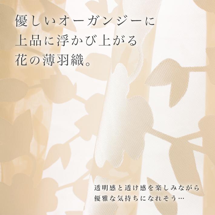 羽織 着物 レース オーガンジー 裄70 レディース 羽織もの 羽織り 単品 夏 秋 紗 長羽織 コート トリエ ロング ベージュ ネイビー 羽織 爆買の画像