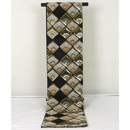 留袖用 袋帯 正絹 若松菱文 Sサイズ F3865 新品 レディース シルク  